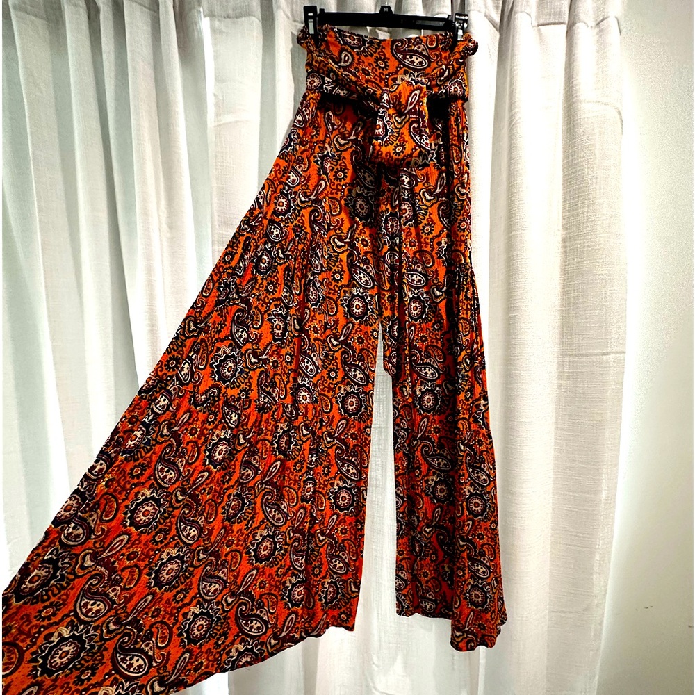 High Rise Wide Leg